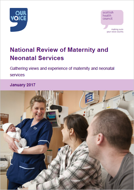 Gathering views and experience of maternity and neonatal services