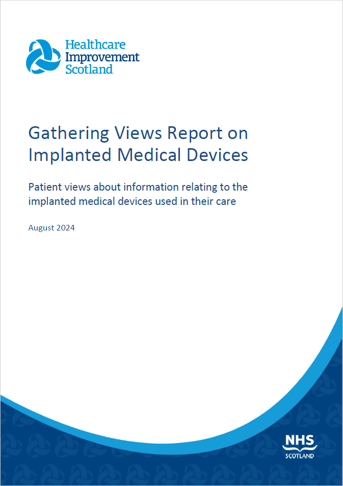 Gathering Views on Implanted Medical Devices report